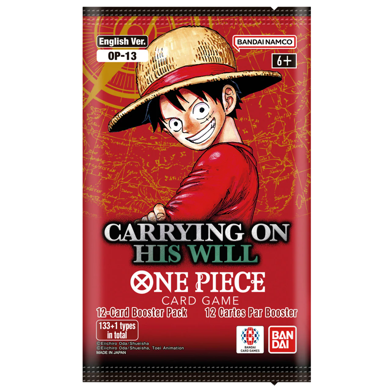 One Piece: OP13 Carrying On His Will Booster Box (24 packs)