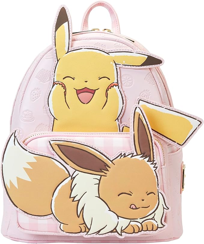 Loungefly: Pokemon Pikachu & Eevee Mini Backpack