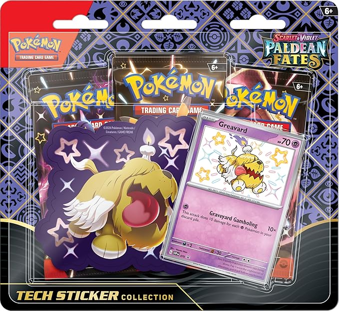 Pokémon: Paldean Fates – Tech Sticker Collection
