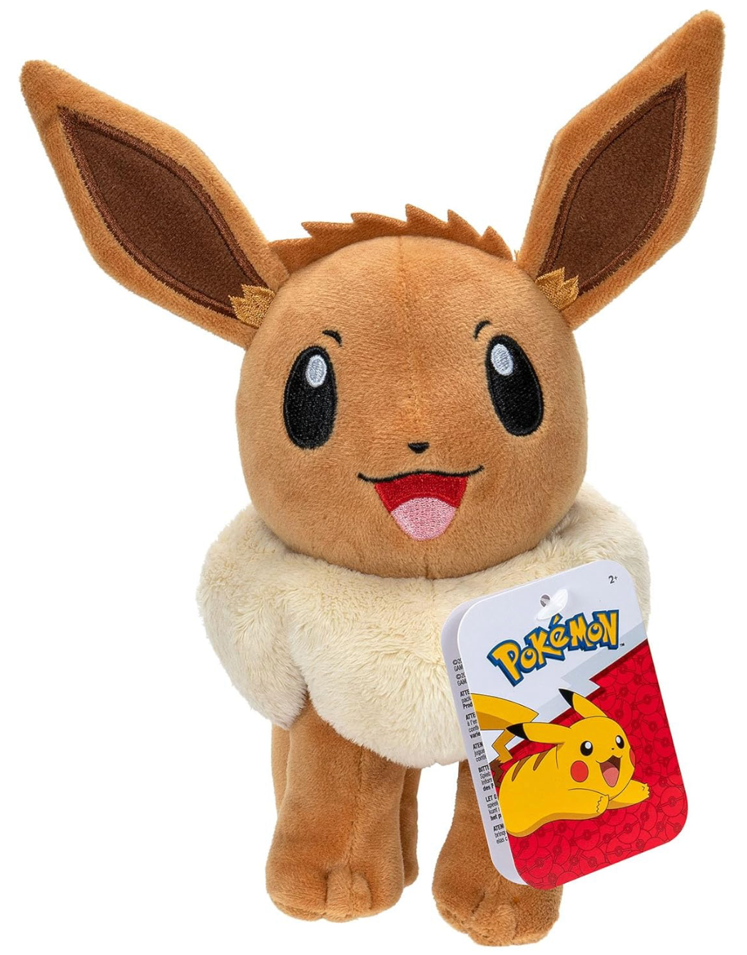 Pokémon Eevee Plush - 8-Inch Soft Plush