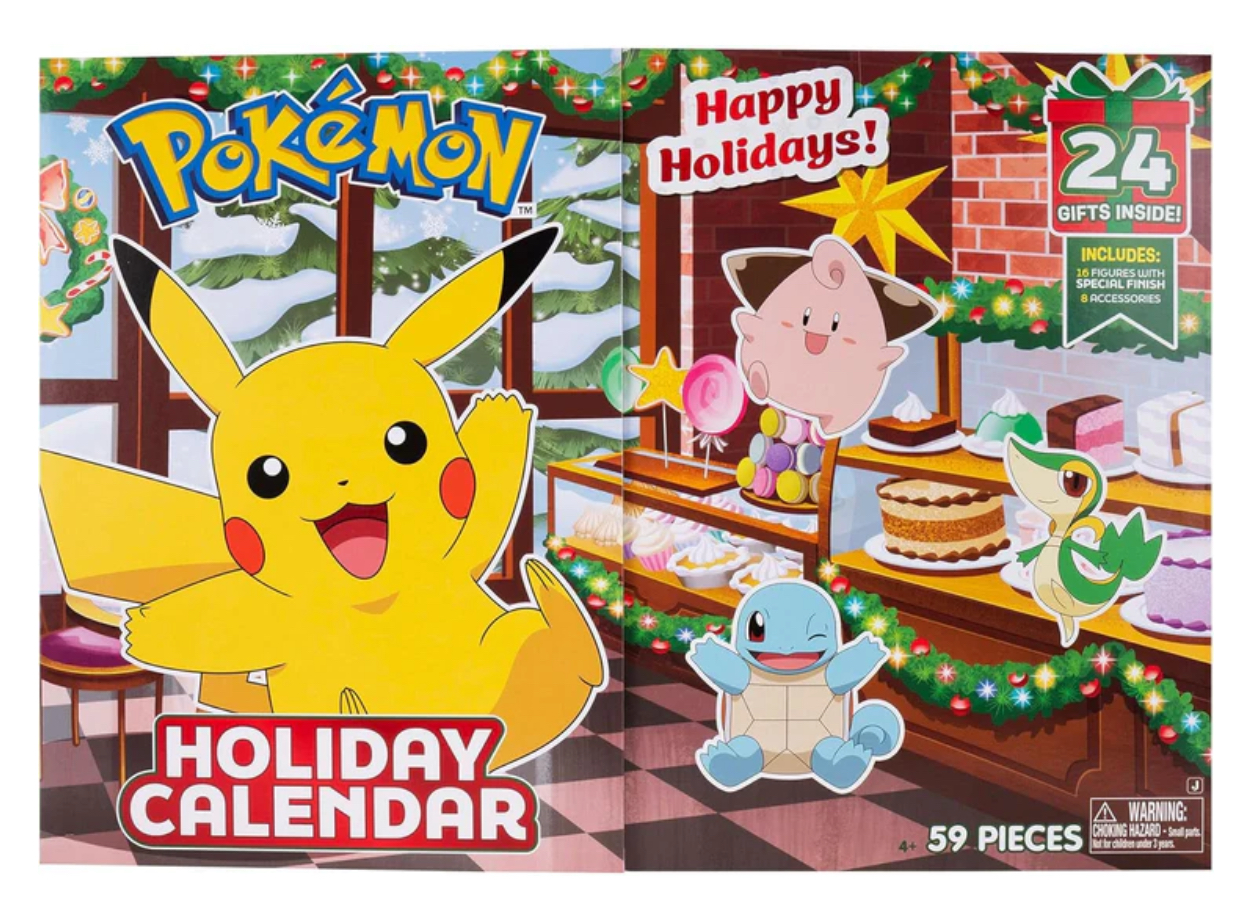 Pokémon Holiday Calendar 2025