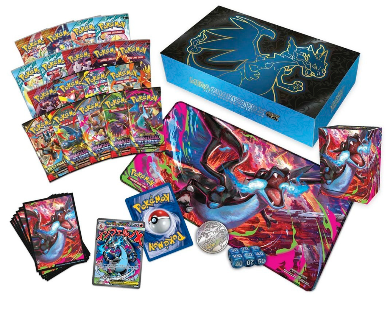 Pokémon TCG: Mega Charizard X ex Ultra-Premium Collection