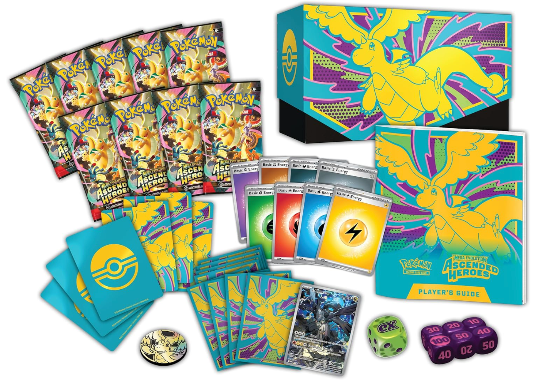 Pokémon TCG: Mega Evolution Ascended Heroes Elite Trainer Box