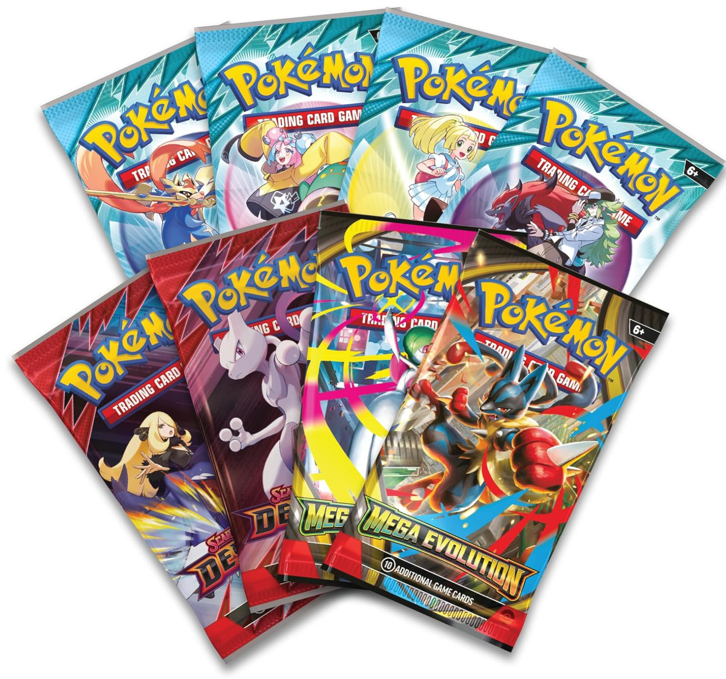 Pokémon TCG: Mega Venusaur ex Premium Collection (1 Foil Promo Card, 1 Oversize Lenticular Promo Card & 8 Booster Packs)