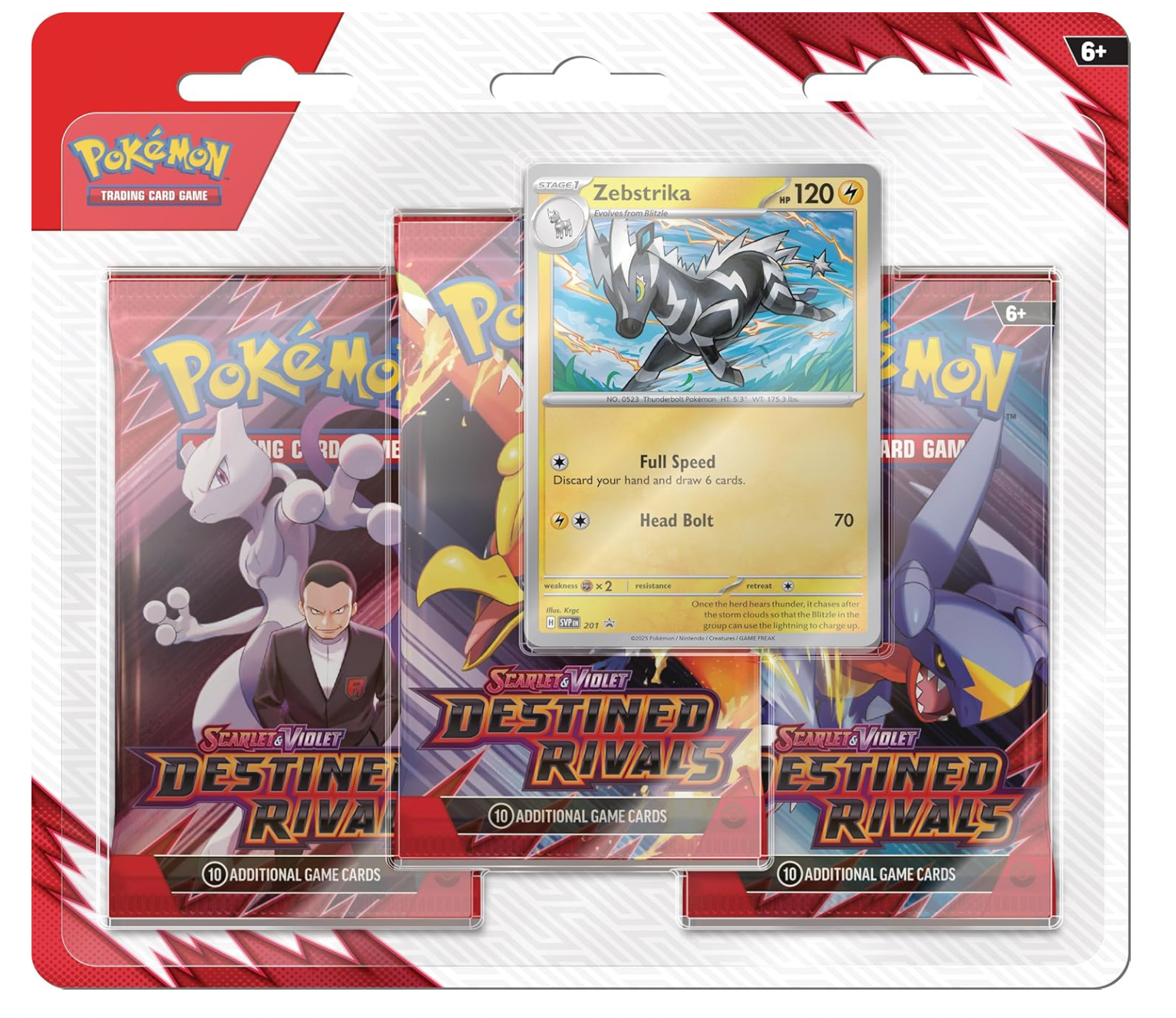 Pokemon: Destined Rivals Triple Blister