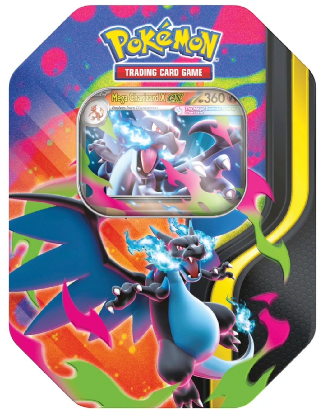 Pokémon Trading Card Game (TCG): Mega Charizard ex Tin Assortment