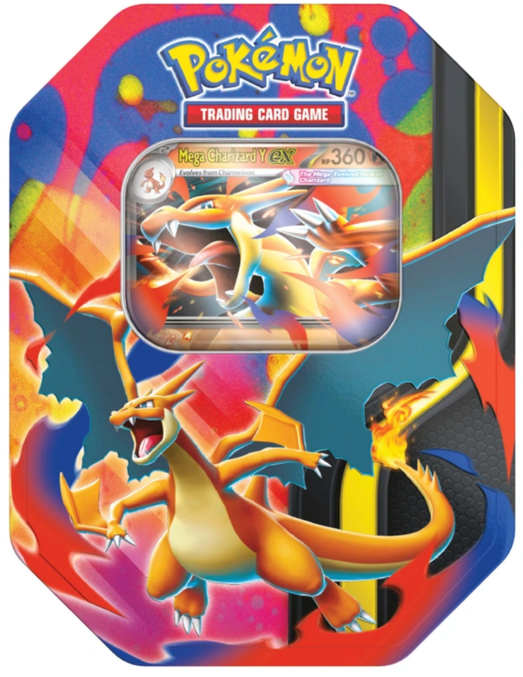 Pokémon Trading Card Game (TCG): Mega Charizard ex Tin Assortment