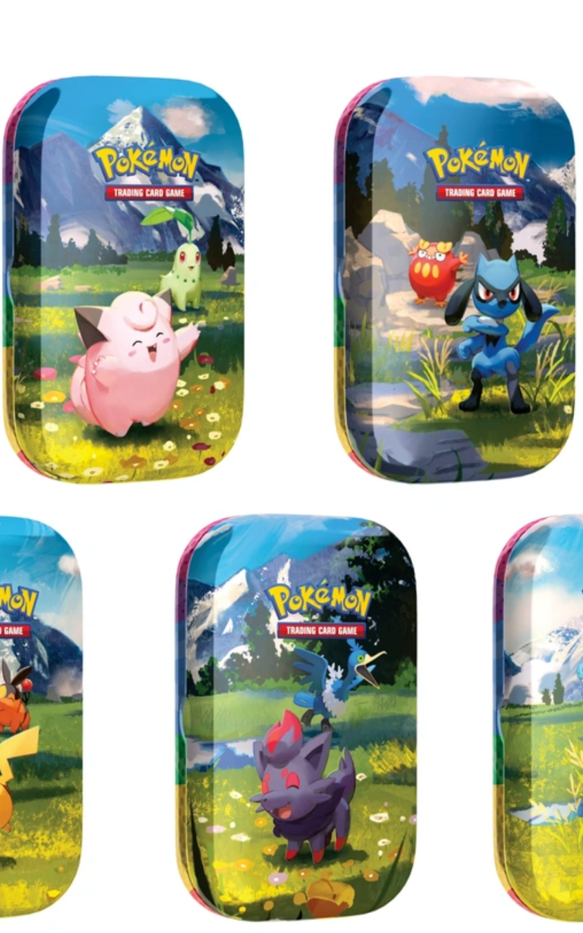 Pokémon Trading Card Game (TCG): Mega Evolution Ascended Heroes Mini Tin Display (10 Tins)