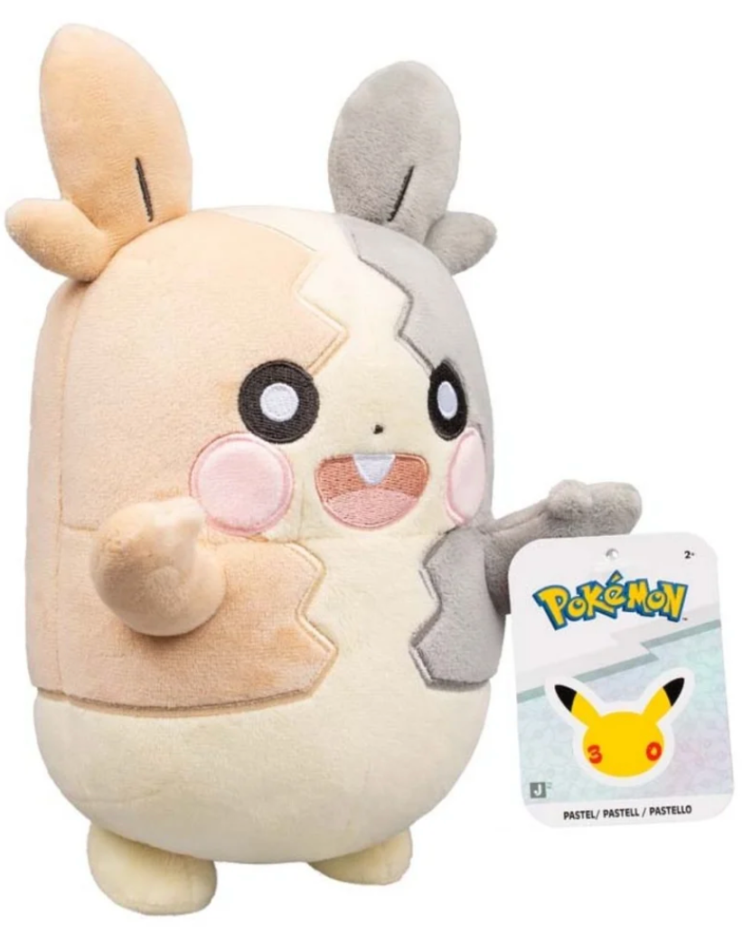 Pokemon 8 Inch Plush - Morpeko Pastel (30th Anniversary)