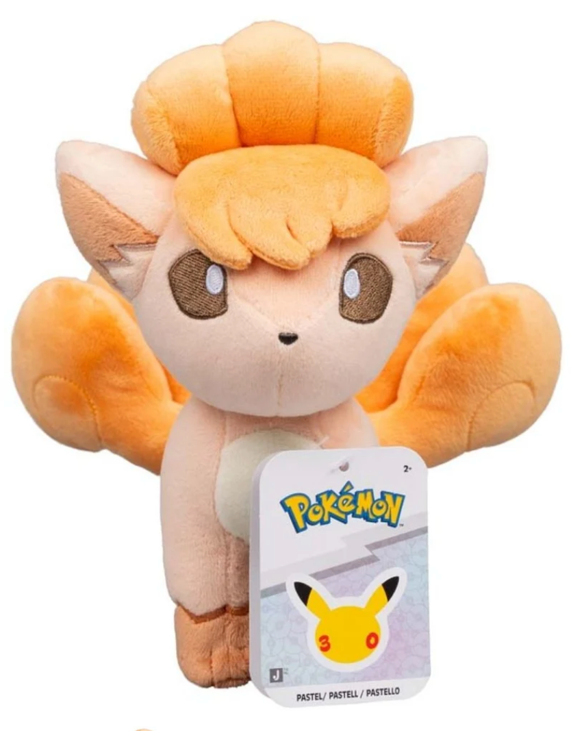 Pokemon 8 Inch Plush - Vulpix Pastel (30th Anniversary)