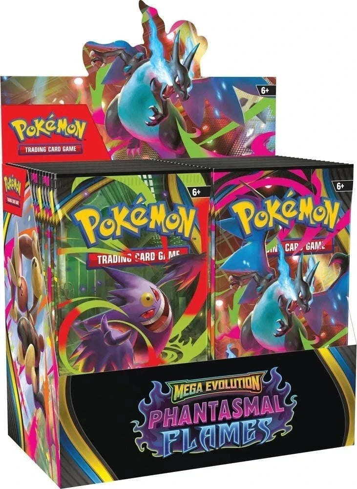 Pokemon TCG: Mega Evolution Phantasmal Flames Booster Box