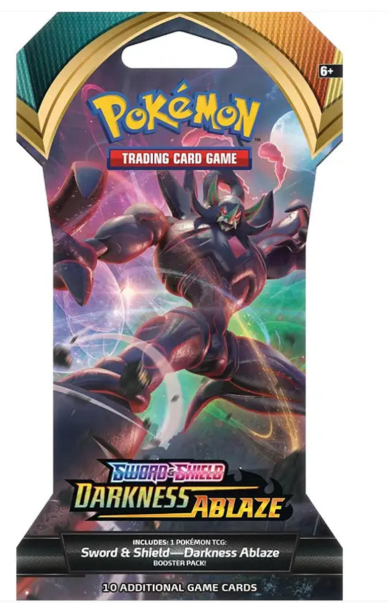 Pokémon TCG: Darkness Ablaze Sleeved Booster Pack | Sword & Shield Series