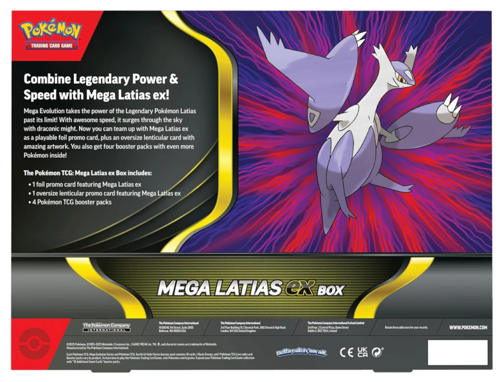 Pokemon Mega Latias ex Box