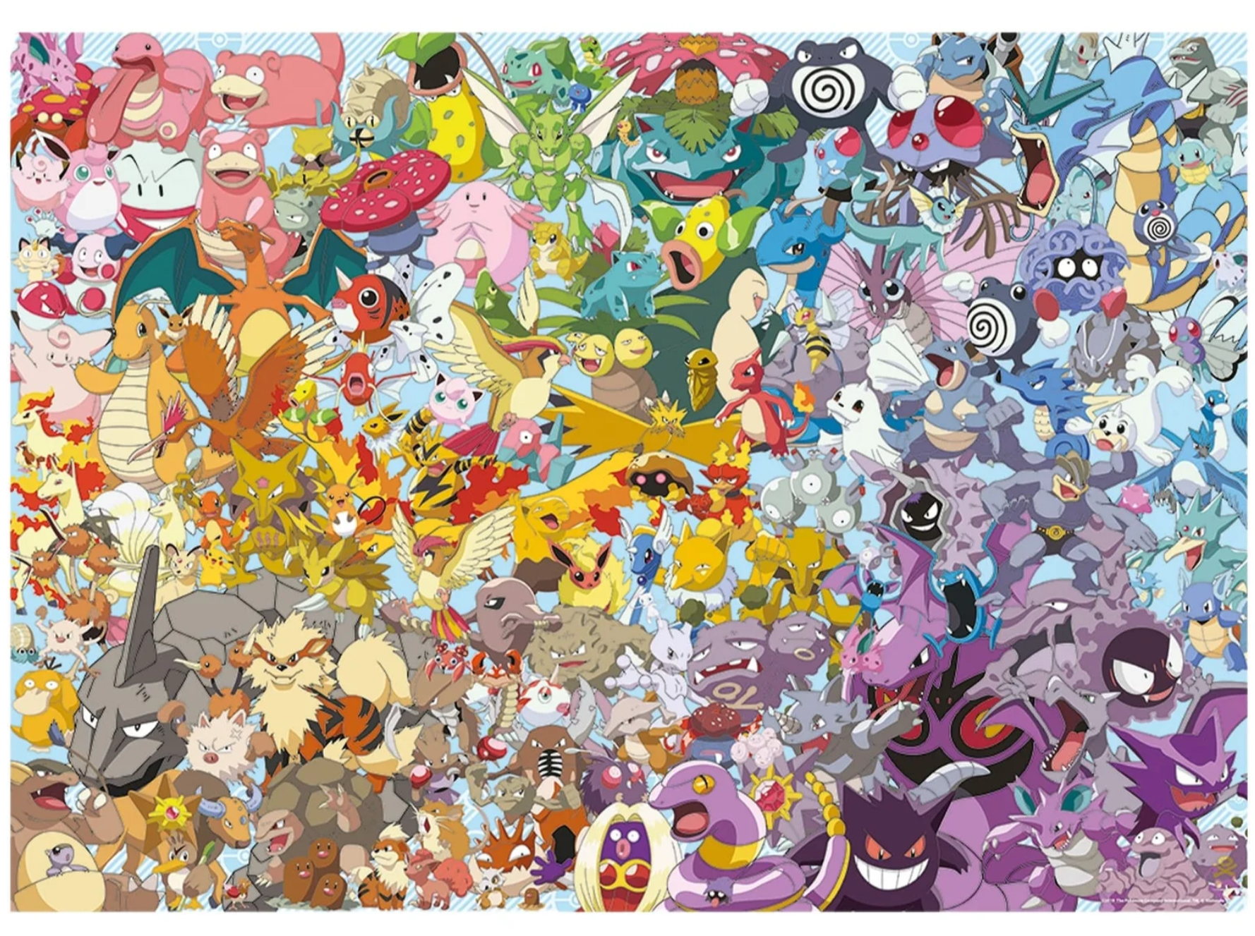 Pokemon 151 Kanto (1000 piece puzzle)