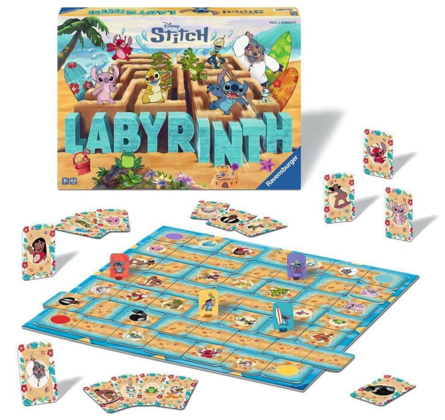 Ravensburger Disney Stitch Labyrinth The Moving Maze Game