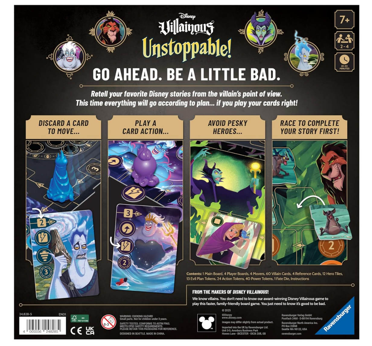 Ravensburger Disney Villainous Game - Unstoppable Strategy