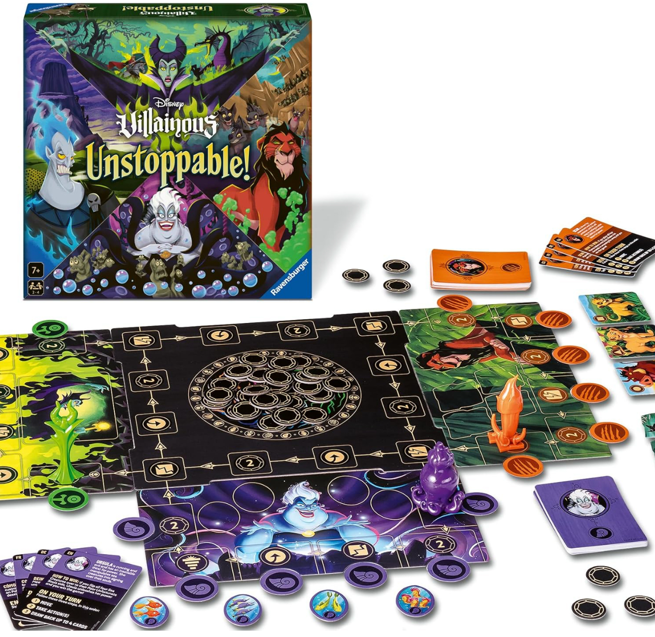 Ravensburger Disney Villainous Game - Unstoppable Strategy