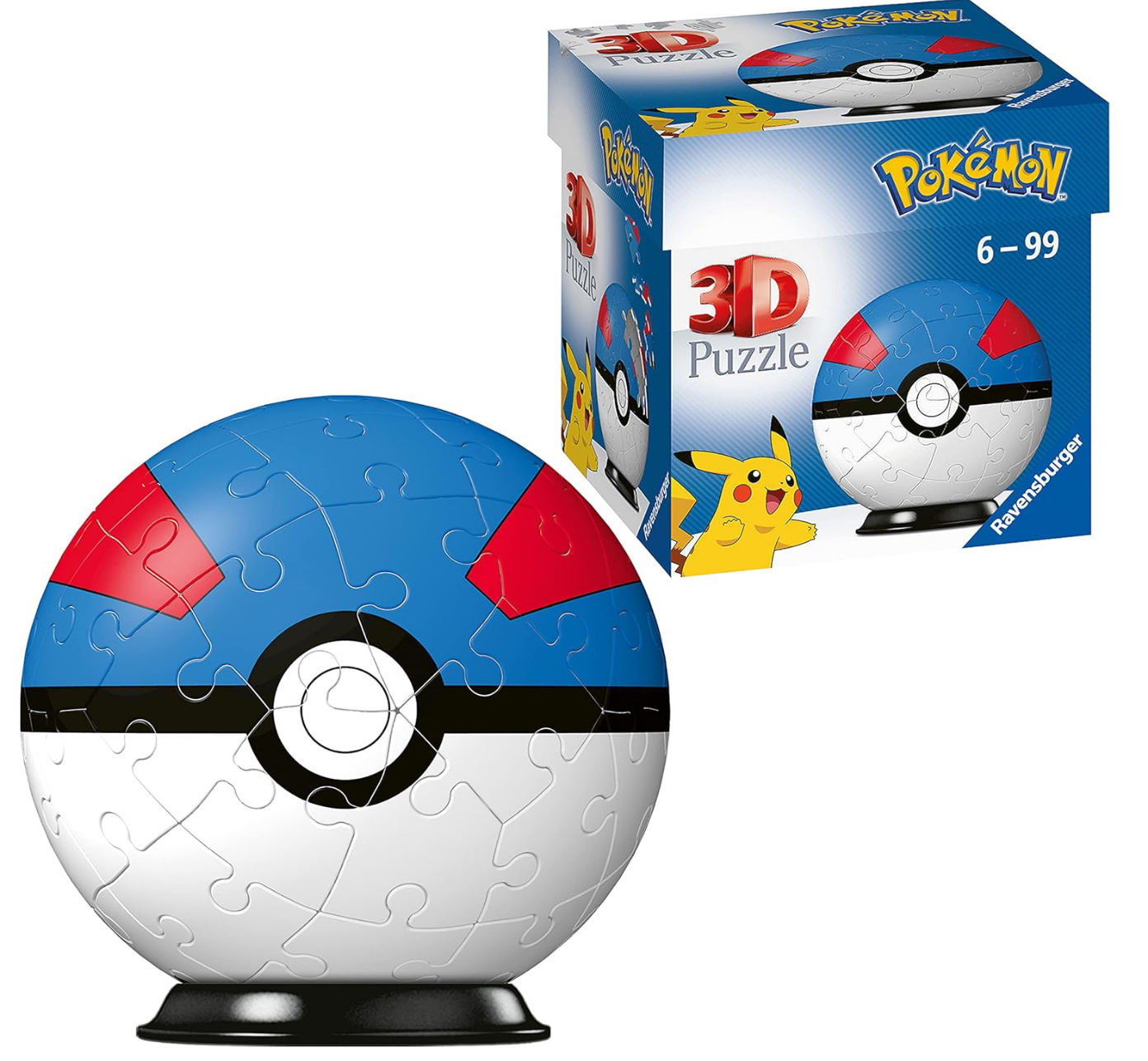 Ravensburger: Pokemon - 3D Great Ball