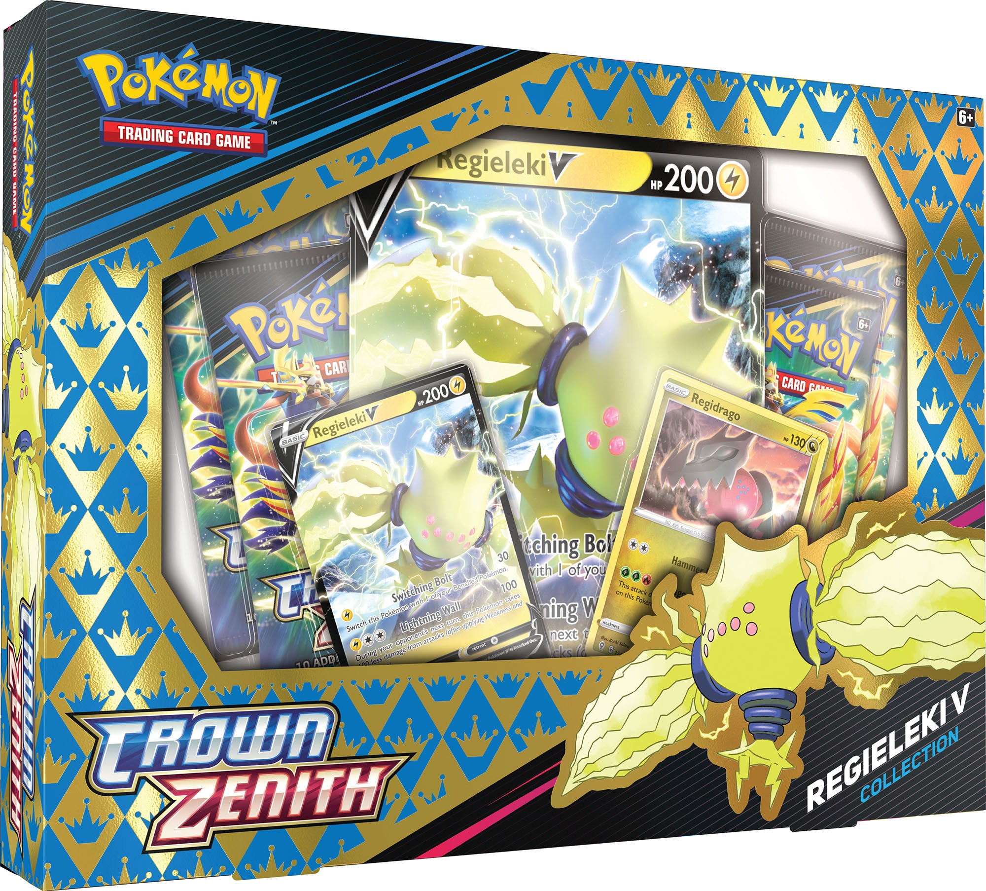 Pokemon: Crown Zenith: Regieleki / Regidrago Collection Box