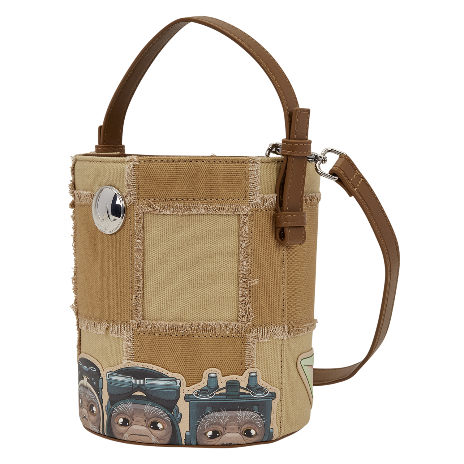 Loungefly Star Wars The Mandalorian Grogu & Anzellan Crossbody Bag