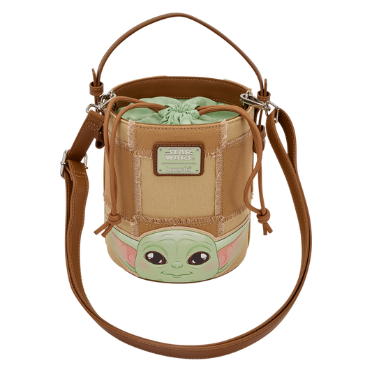 Loungefly Star Wars The Mandalorian Grogu & Anzellan Crossbody Bag