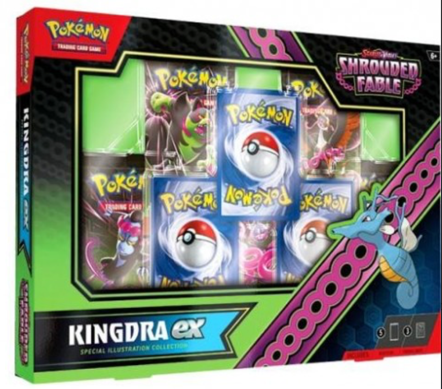 Pokemon: Shrouded Fable Kingdra & Greninja ex Special Collection (1 Random)