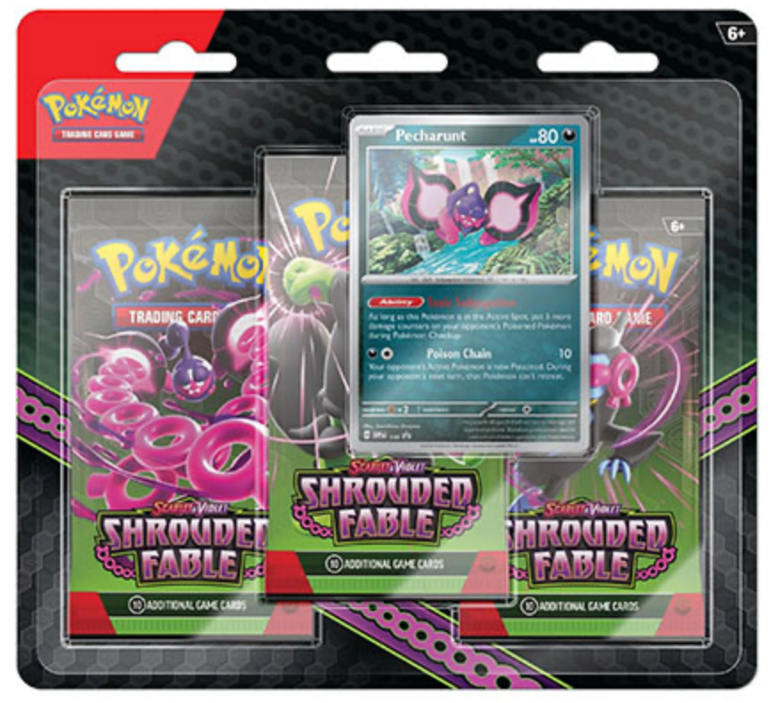 Pokemon: Shrouded Fable - 3 Pack Blister