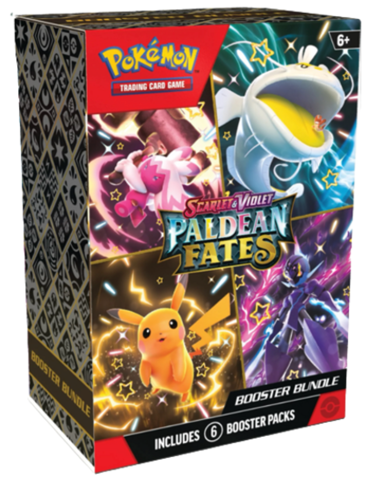 Pokemon: Paldean Fates Booster Bundle