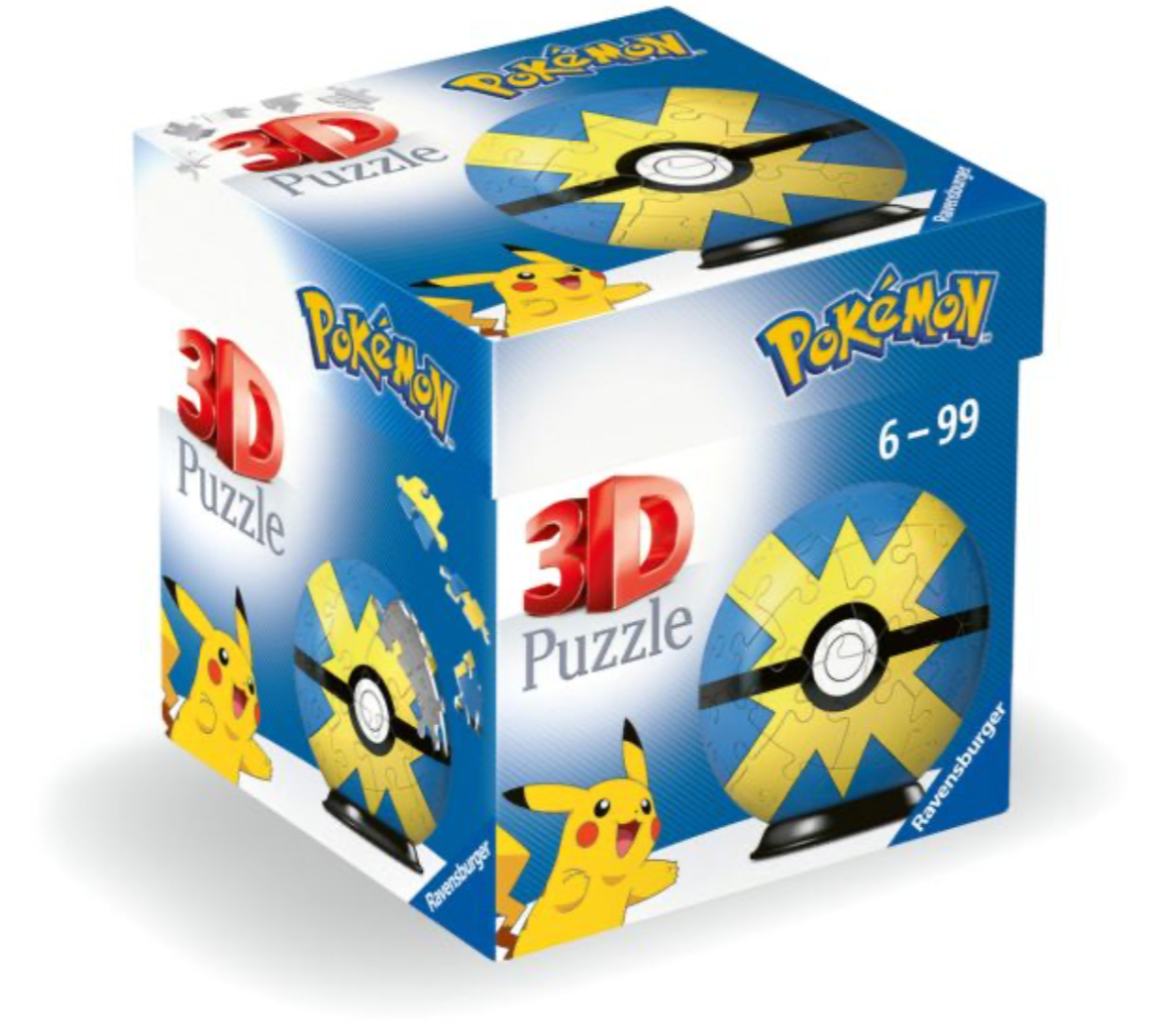 Ravensburger: Pokemon - 3D Quick Ball Puzzle