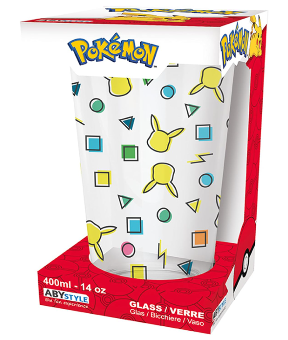Pokemon Pikachu Glass