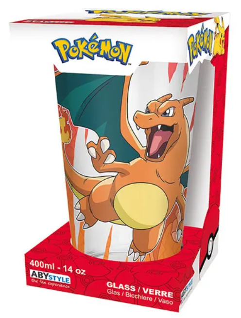 Pokemon Charizard Glass