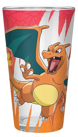 Pokemon Charizard Glass