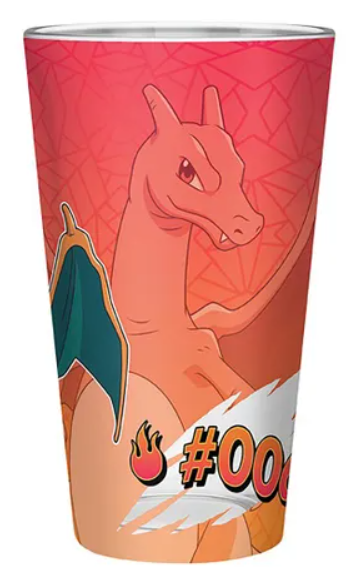 Pokemon Charizard Glass