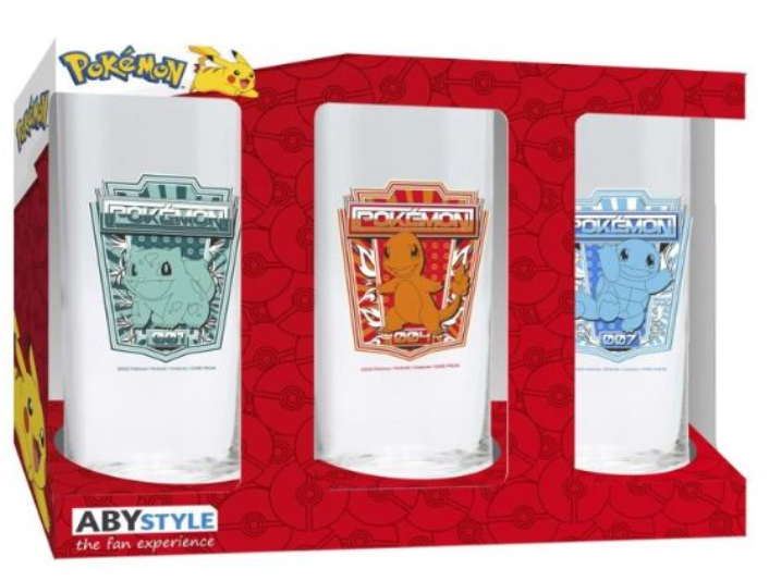 Pokemon Kanto Starters Glasses