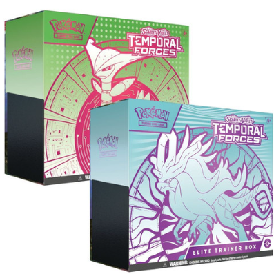 Pokemon TCG: Temporal Forces Iron Leaves - Elite Trainer Box ETB