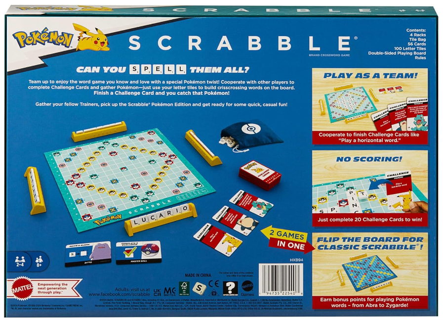 Pokemon Scrabble