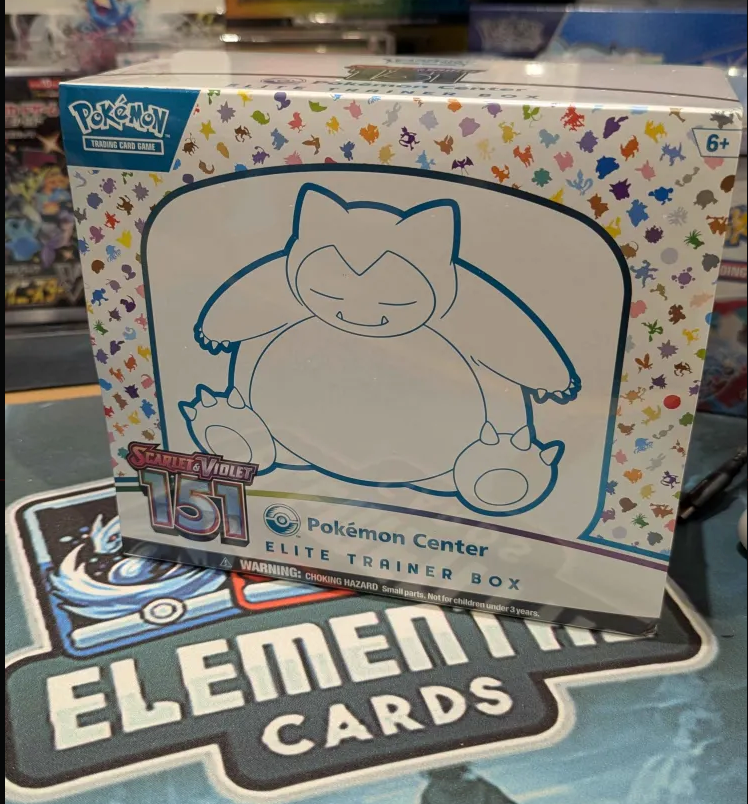 Pokemon: 151 - Pokemon Center Elite Trainer Box ETB Pokemon: 151 - Pokemon Center Elite Trainer Box ETB