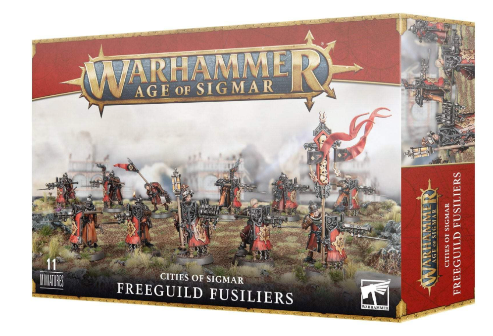 CITIES OF SIGMAR: FREEGUILD FUSILIERS