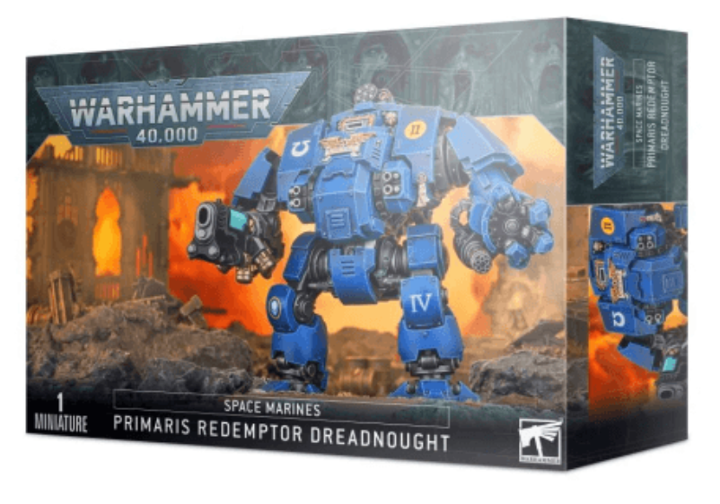 SPACE MARINES PRIMARIS REDEMPTOR DREADNOUGHT