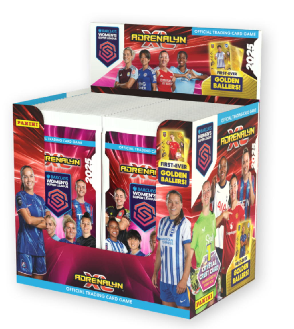 Panini: Barclays Women’s Super League Adrenalyn XL™ 2025 Official Trading Card Game Booster Pack