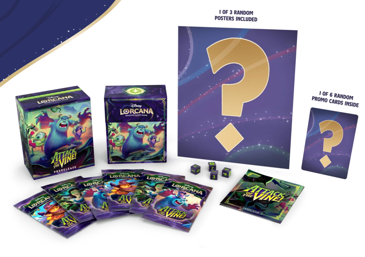 Disney Lorcana: Attack Of The Vine! Pre Release Kit