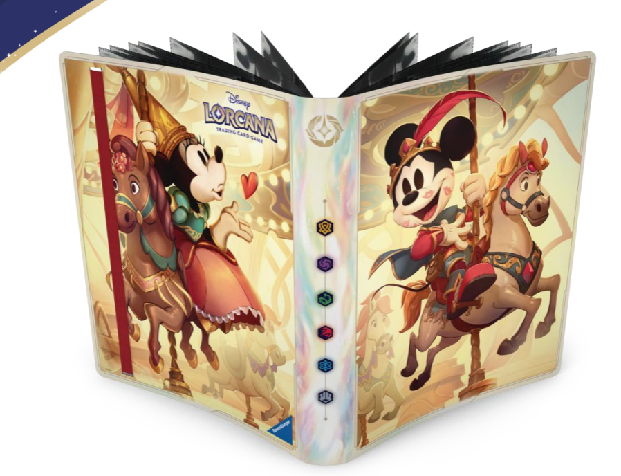 Disney Lorcana: 9 Pocket Portfolio - Minnie & Mickey Mouse Iconic Binder
