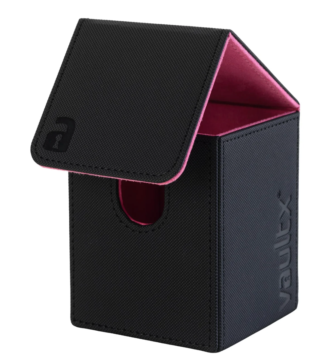 Exo-Tec® Toploading Deck Box 80+ – Black / Pink