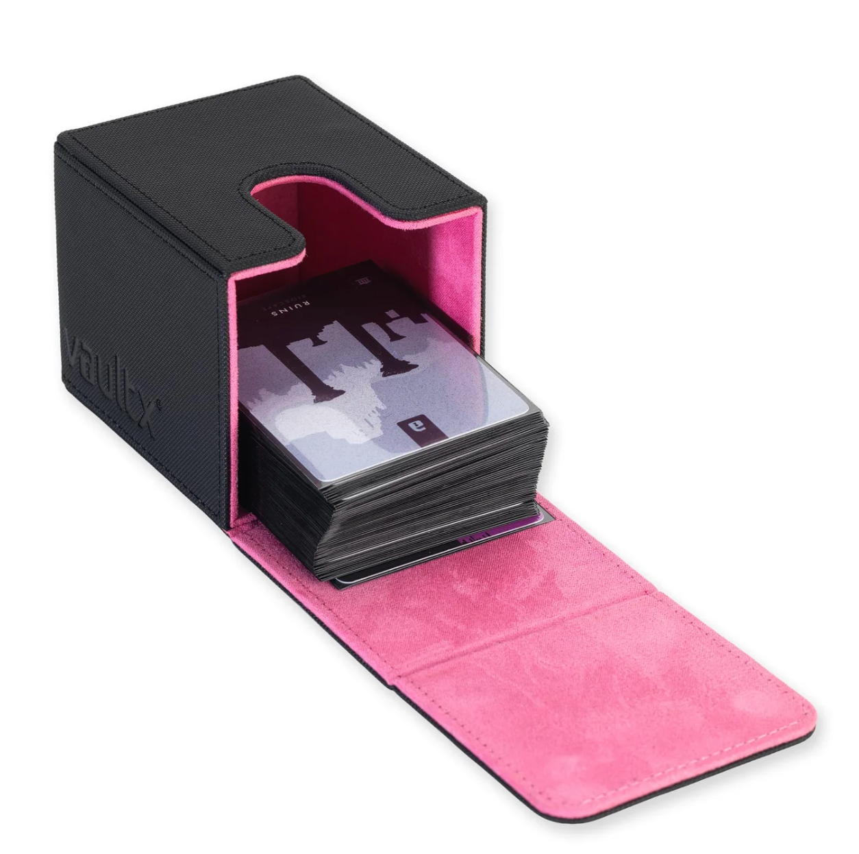 Exo-Tec® Toploading Deck Box 80+ – Black / Pink