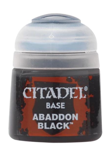 Warhammer Base Abaddon Black