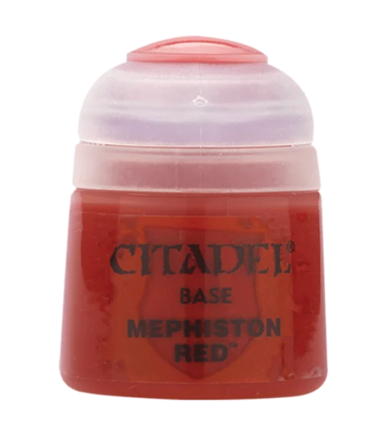 Warhammer Base Mephiston Red