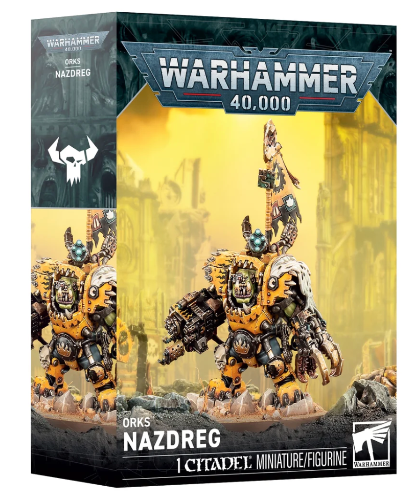 Warhammer Orks Nazdreg Pre-Order 5 September