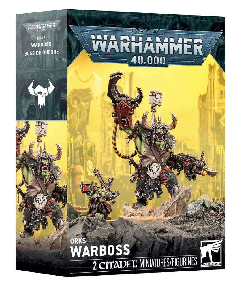Warhammer Orks Warboss Pre-Order 5 September