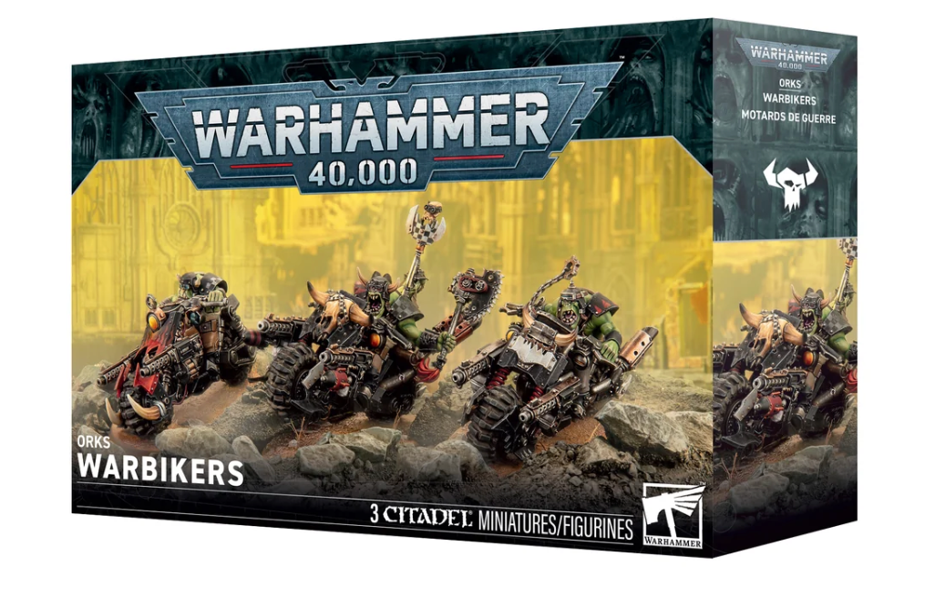 Warhammer Orks Warbikers Pre-Order 5 September