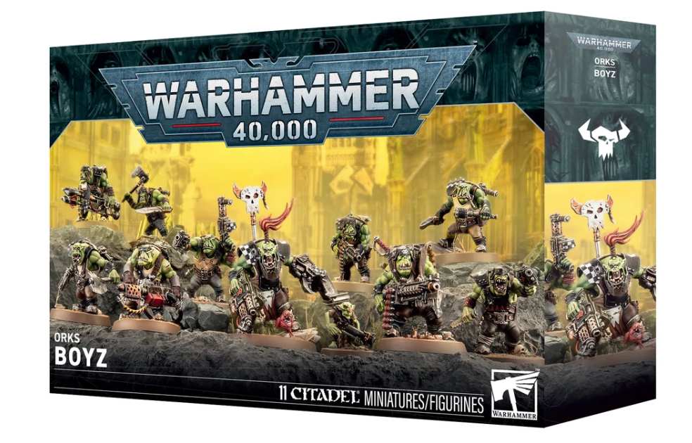 Warhammer Orks Boyz Pre-Order 5 September
